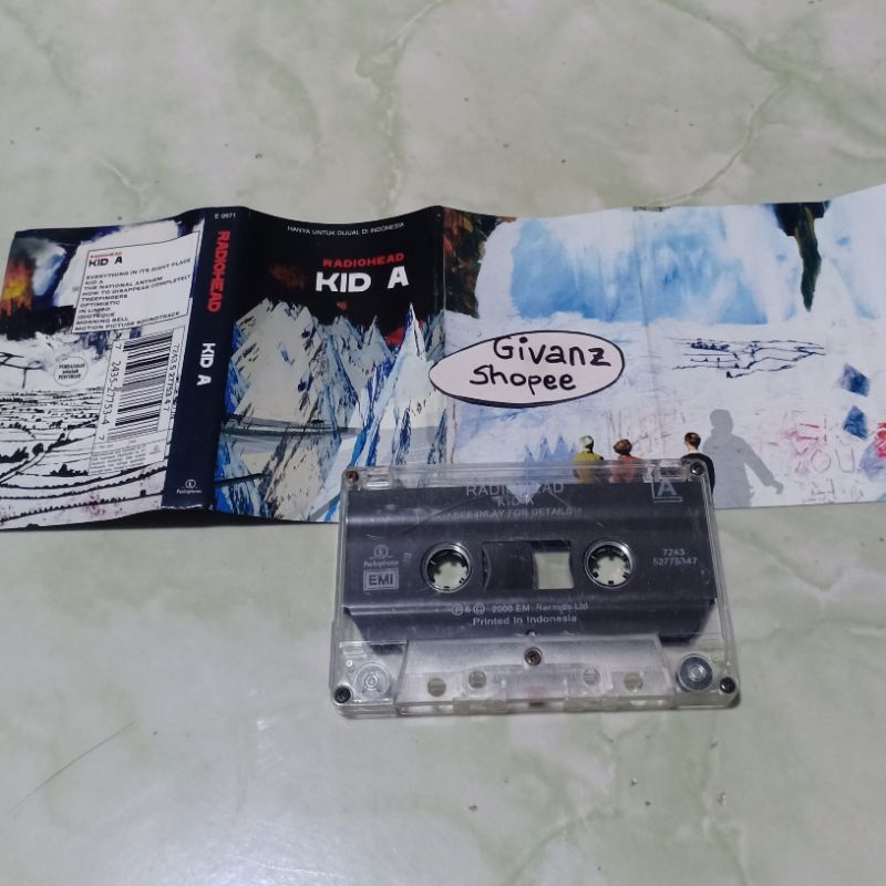 Kaset pita Radiohead - Kid A