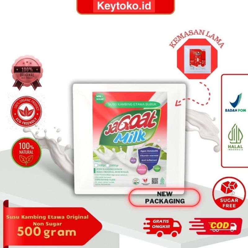 

Susu Kambing Etawa Bubuk 500 Gram Jagoat Milk