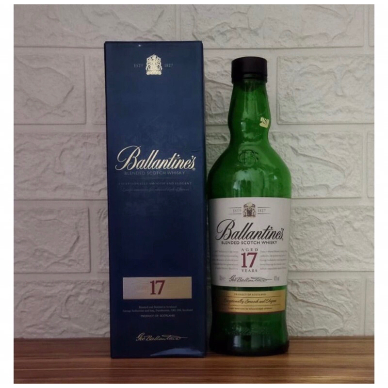 botol bekas miras balantines17 / botol pajangan / botol import