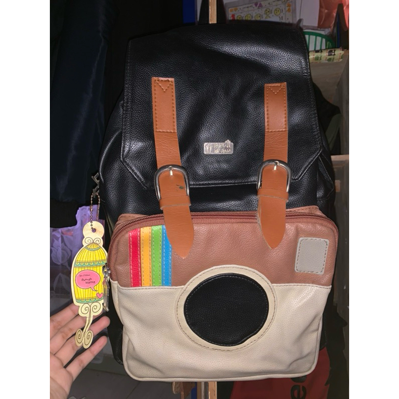 (preloved) Ransel RUMAH WARNA