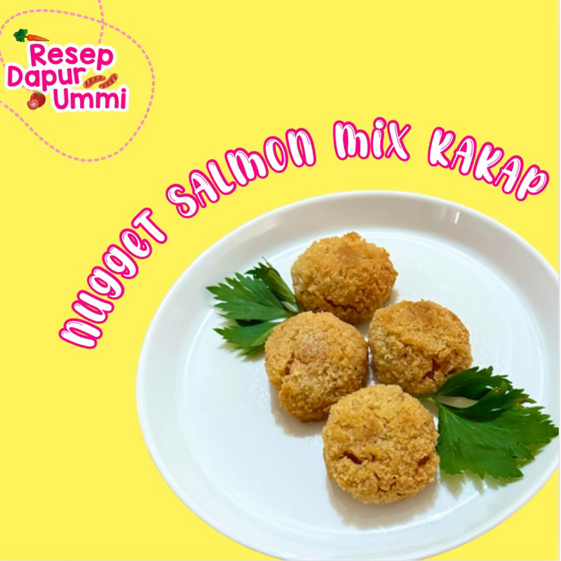 

NUGGET IKAN SALMON MIX KAKAP EGG FREE & SOY FREE Frozen Food Homemade No MSG No pengawet