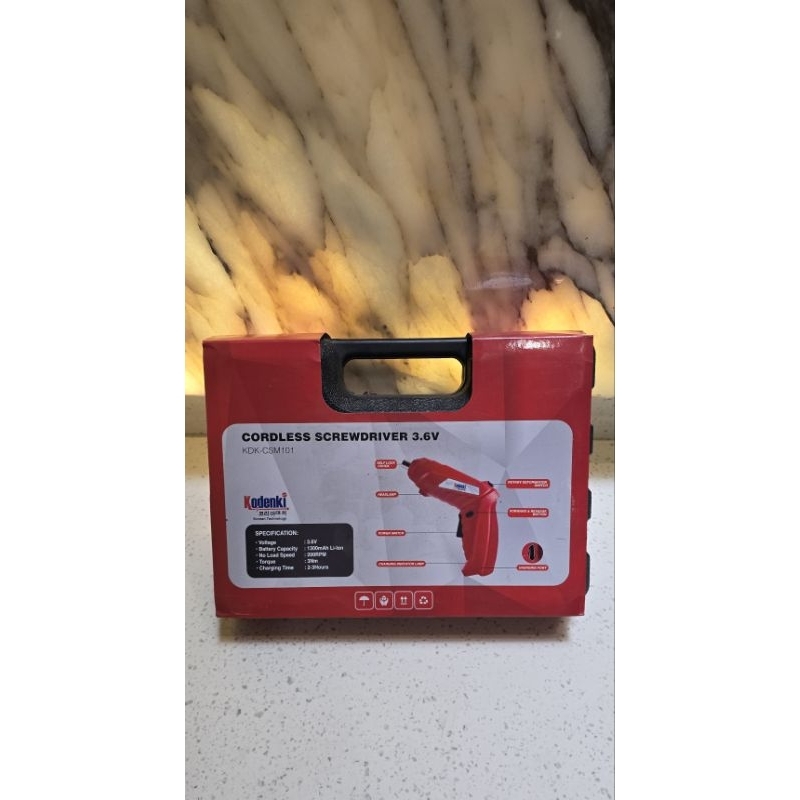 Kodenki Cordless Screwdriver set 47 pcs