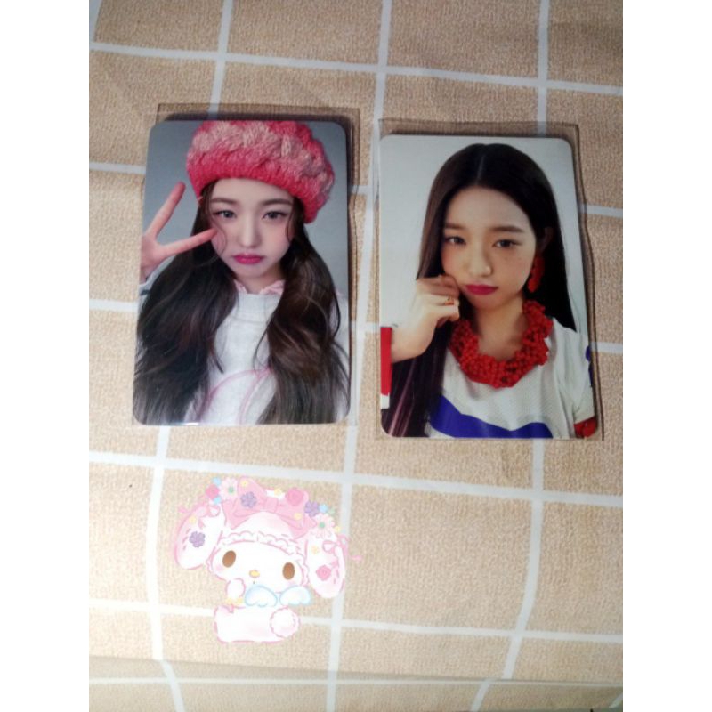 [BOOKED JANGAN DI CO]Photocard Pc Wonyoung ive kirsh baret cupi afli afterlike