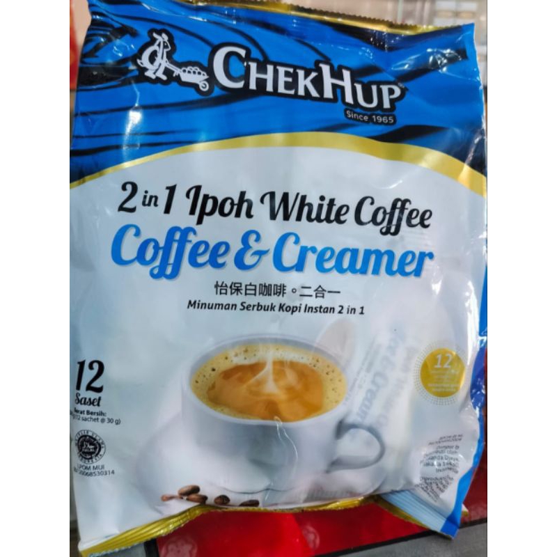 

CHEK HUP KOPI 2 IN 1 IPOH WHITE COFFEE (COFFE & CREAMER) 360g