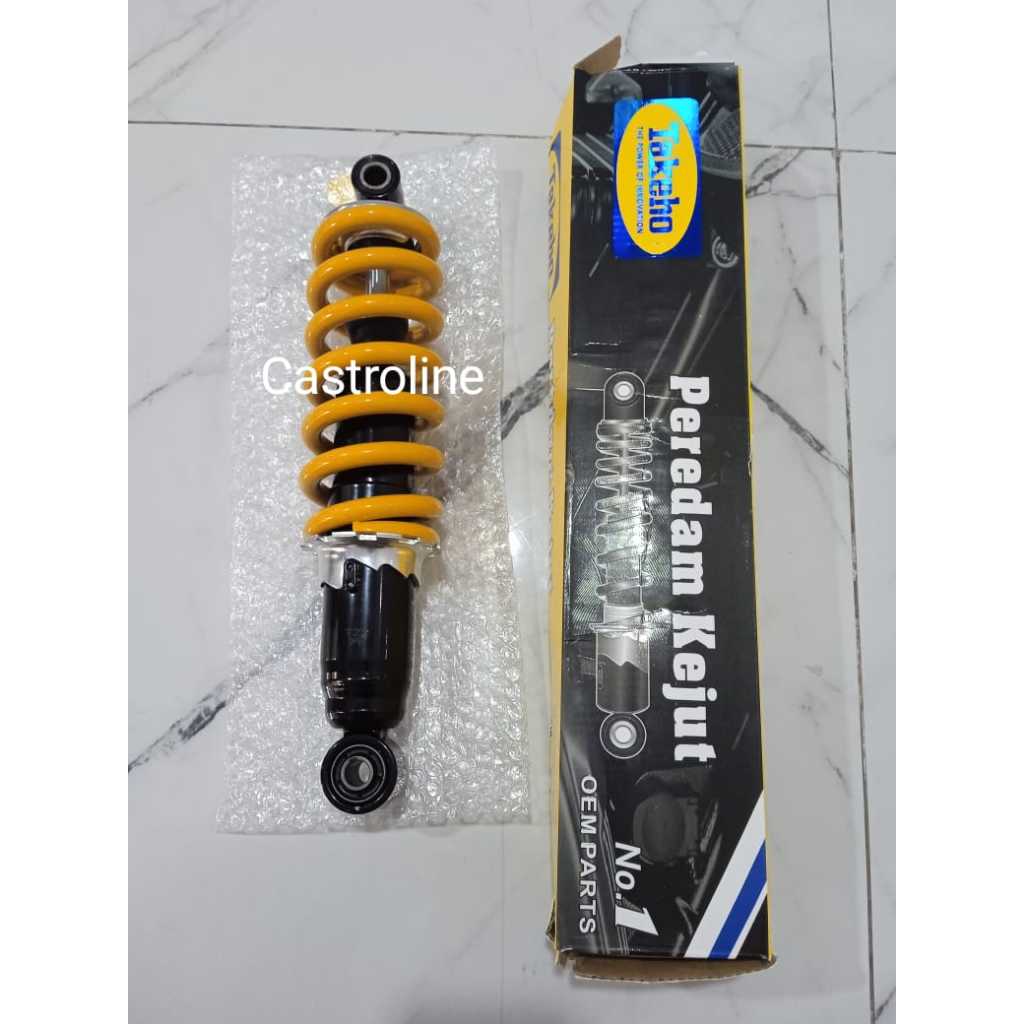 KUNING TAKEHO WR155 SHOCKBREAKER BELAKANG MOTOR WR 155 MONOSHOCK SHOCK