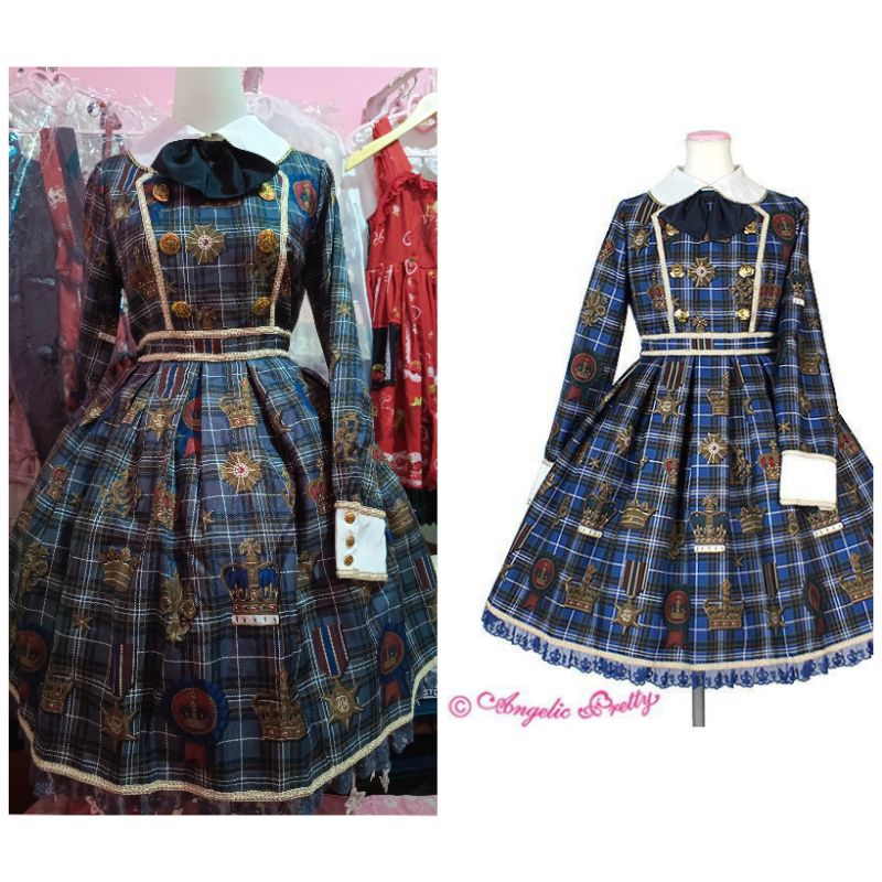 angelic pretty antique crown OP lolita dress