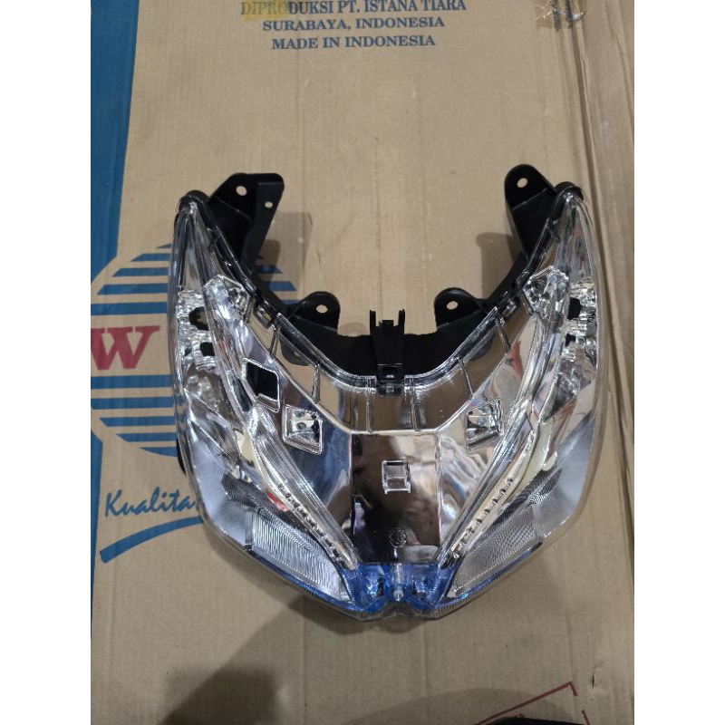 Lampu depan vario 110 FI + LED Pertama