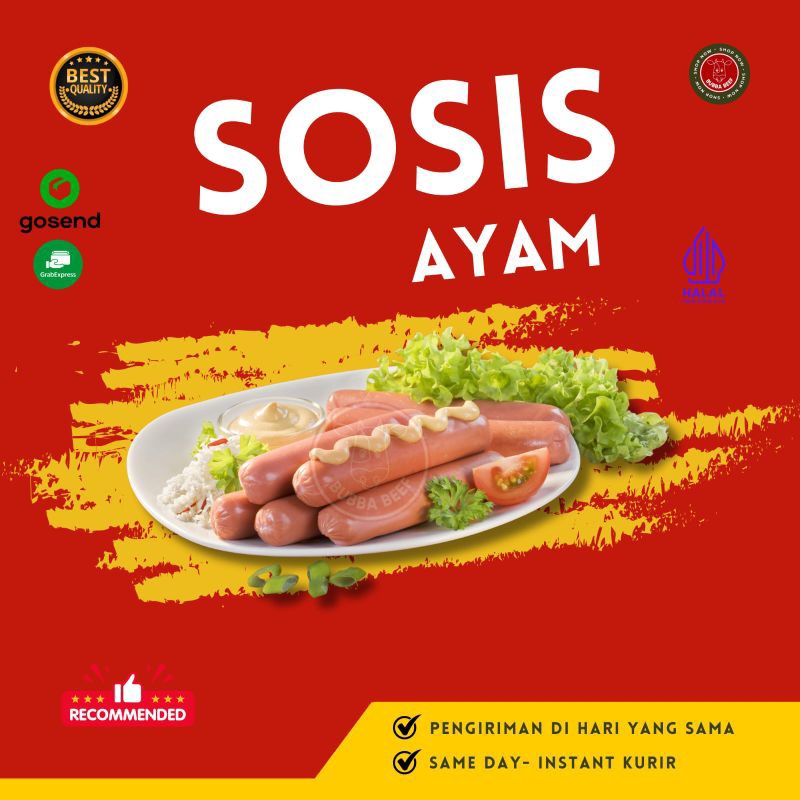 

Sosis Ayam Premium One Suke | Sosis Rasa Ayam | Sosis Halal One Suke | Sosis Enak Rasa Ayam | Sosis Ayam One Suke isi 40 | Sosis Bakar Frozen | Sosis Ayam Enak