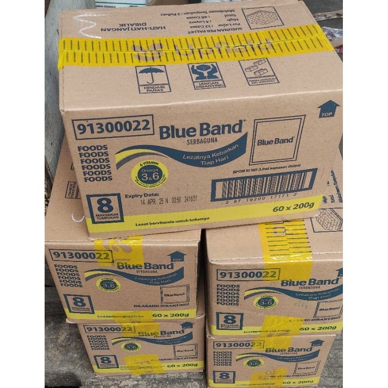 

1 karton blueband sachet serbaguna 200gr
