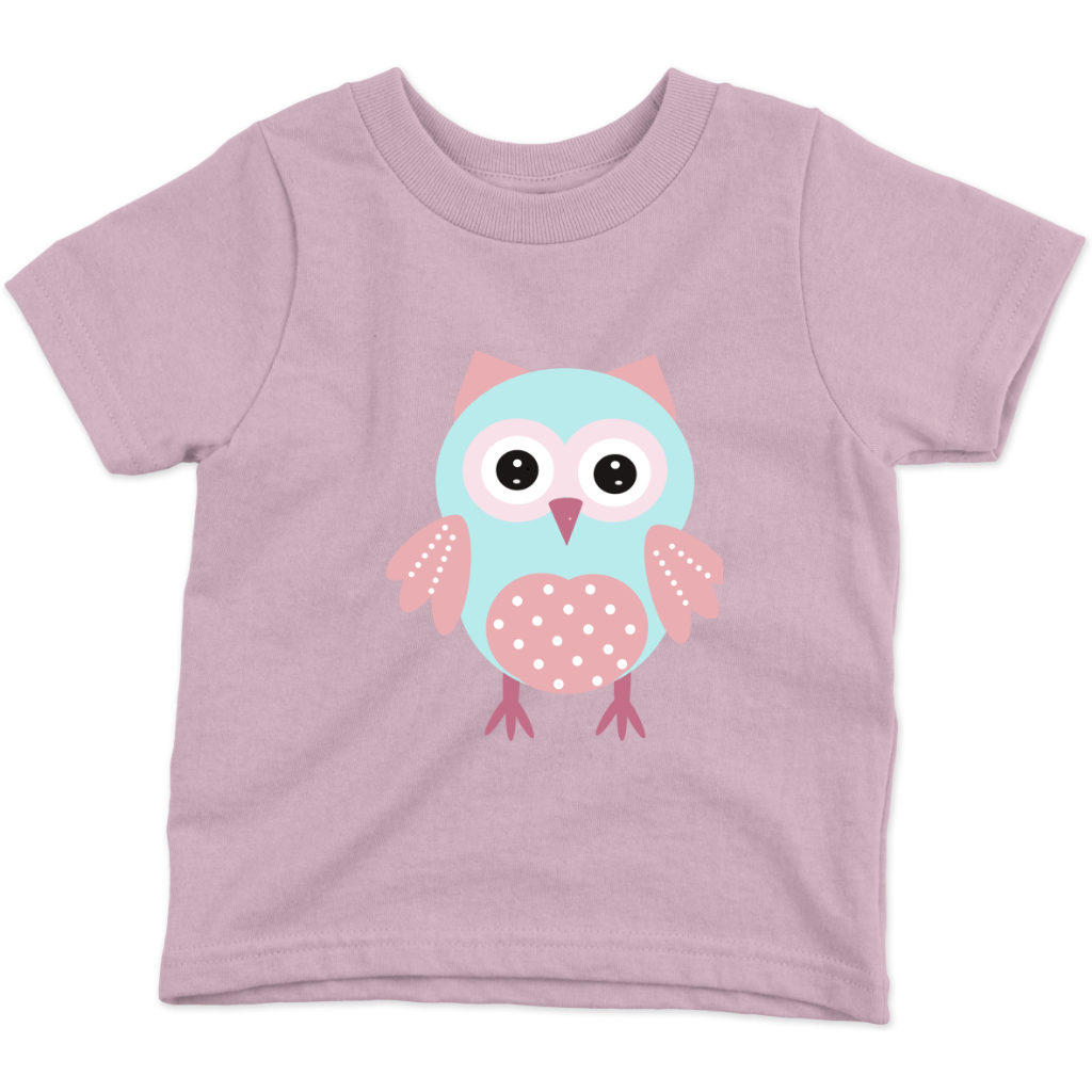 MKT00816- KAOS ANAK ANAK laki - laki & perempuan MOTIF BURUNG HANTU TERBARU
