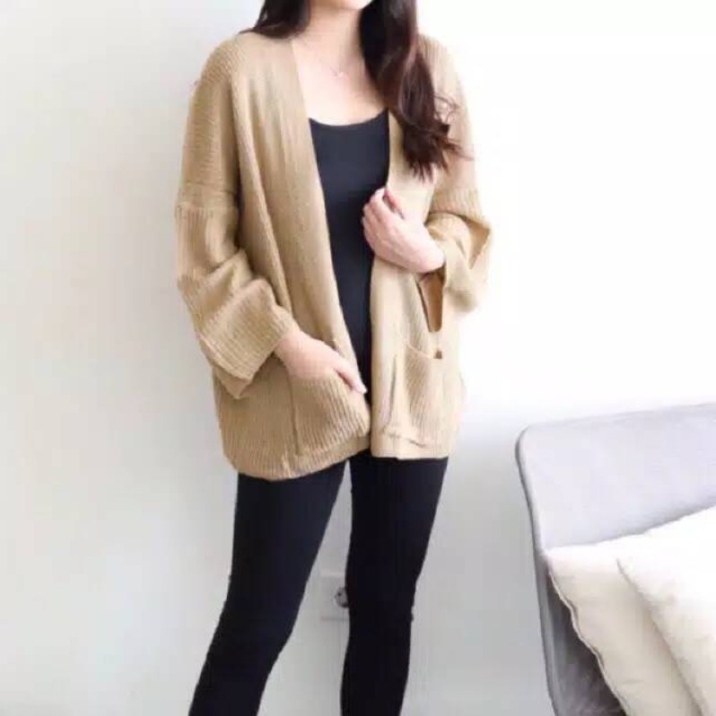 LOOCY CARDY - CARDIGAN RAJUT OVERSIZE