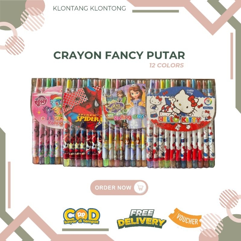

Crayon Fancy Putar Karakter