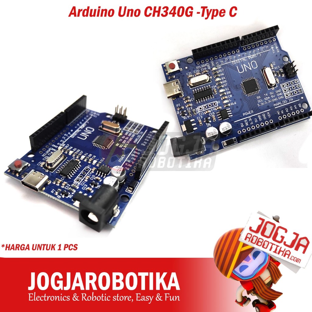Arduino Uno CH340G CH340 SMD -Type C Tipe C