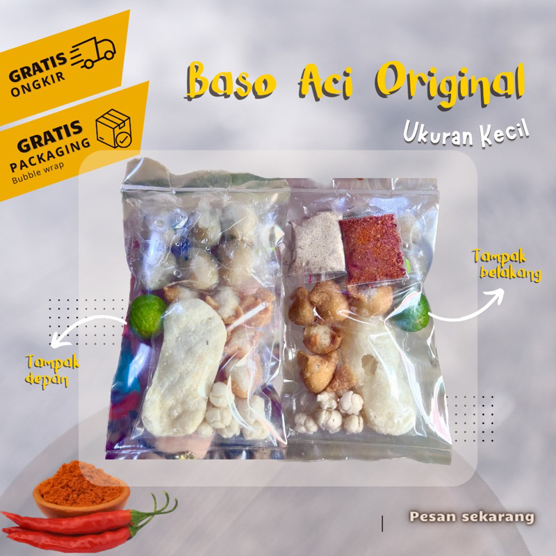 

BASO ACI ORIGINAL By BINA SNACK | ENAK | MURAH | HOME MADE