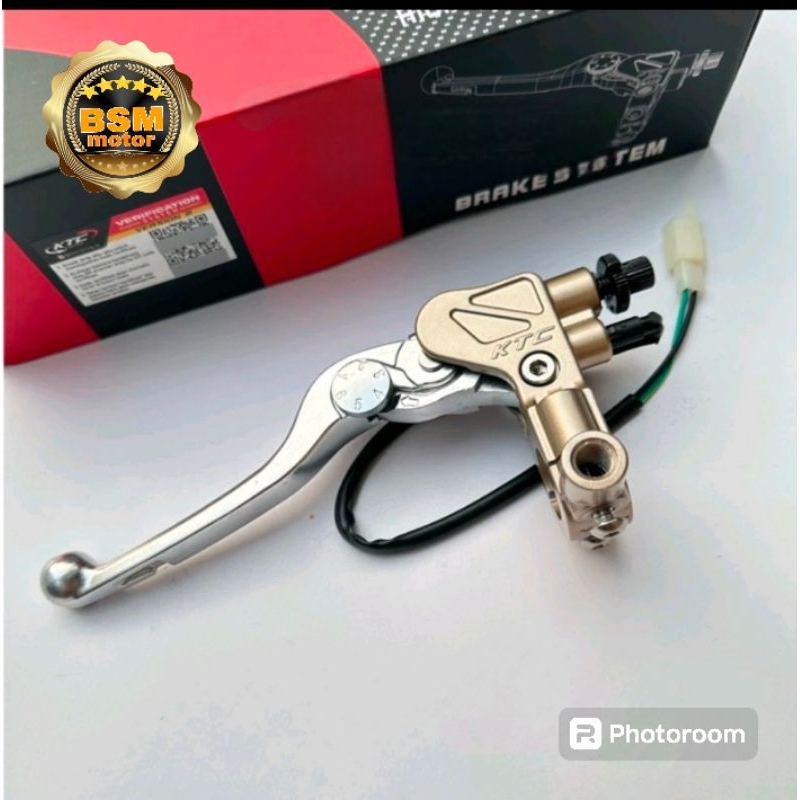 Master Rem kopling KTC Trek / Handle Rem kopling kiri ktc Racing Trek Universal semua motor