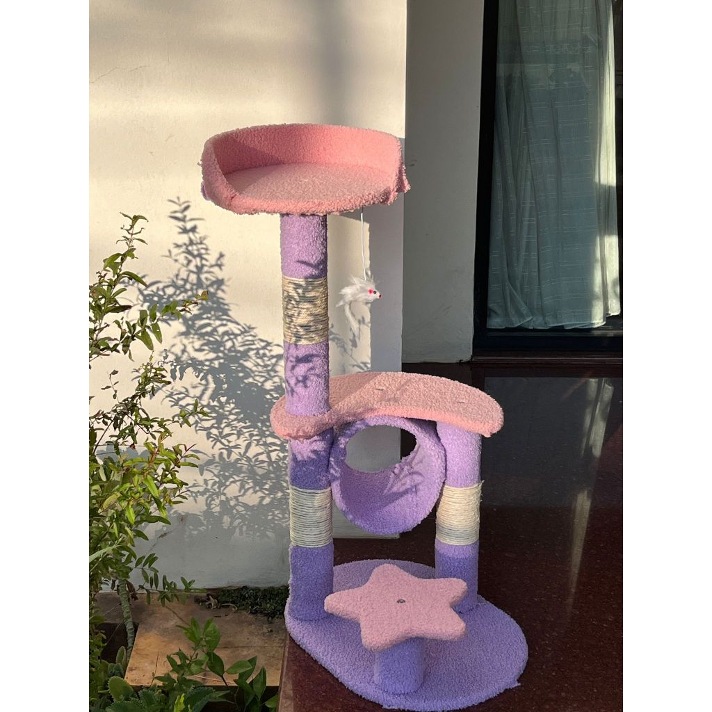 Cat Condo Cat Tree Cat House Rumah Kucing Cat Scratcher Cat Condo