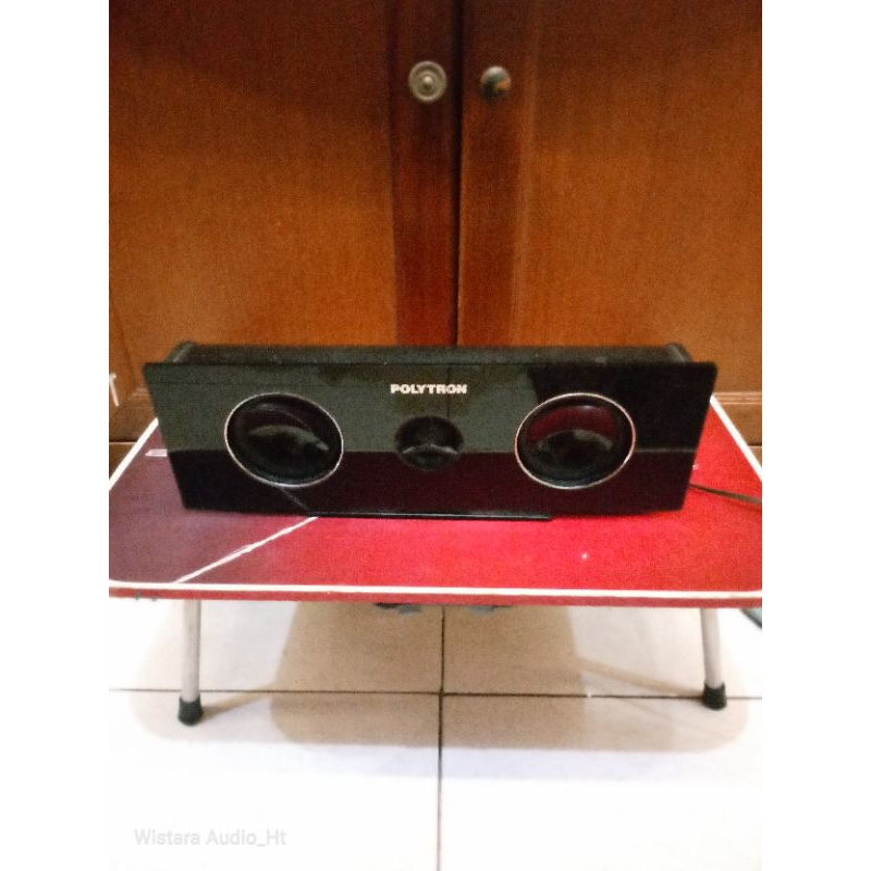 Speaker center home theater Polytron.