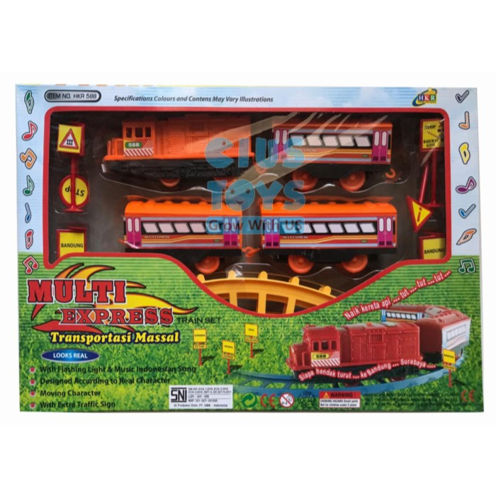 Mainan Kereta Api Rel n Friends | Kereta api Baterai
