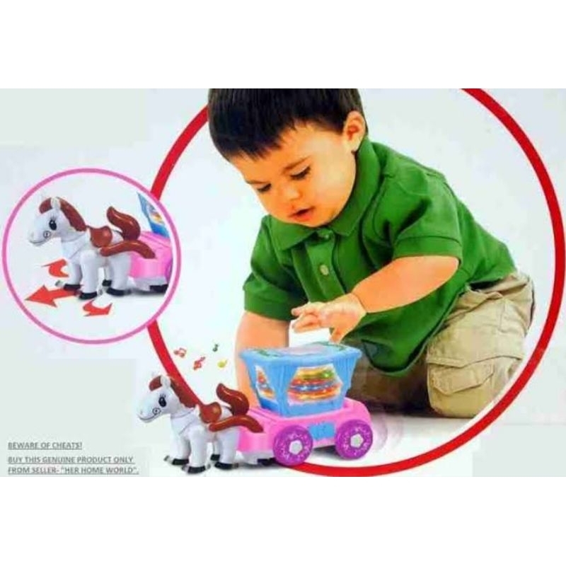 PROMO MAINAN UNICORN BATERAI / KUDA BATERAI / MAINAN BATERAI