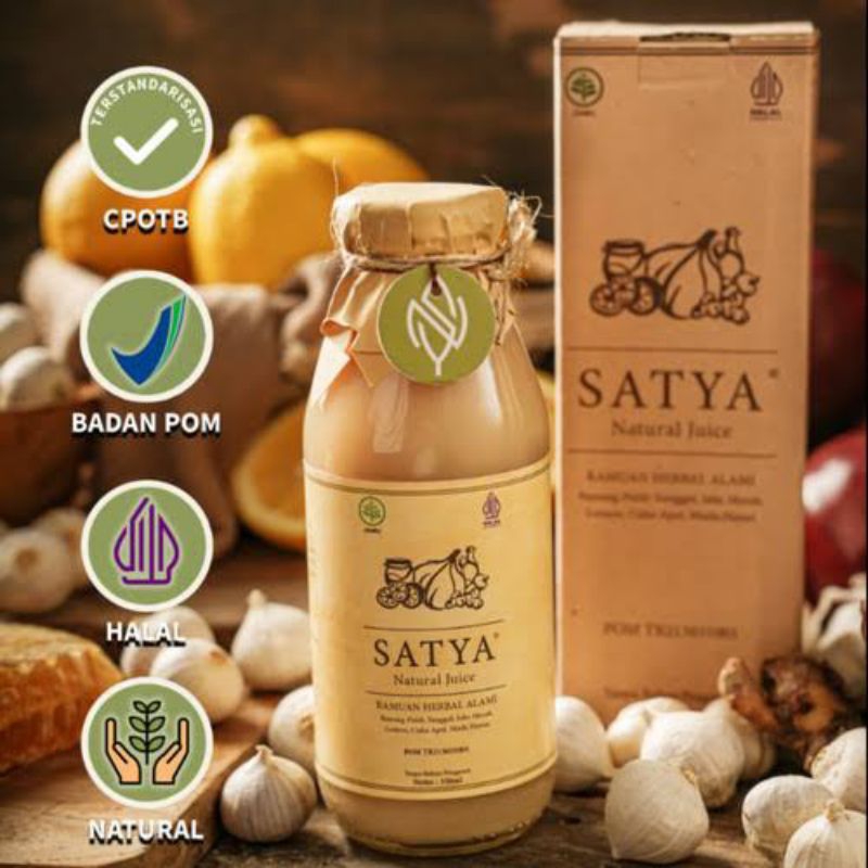 

SATYA jus bawang putih BAHAN ALAMI