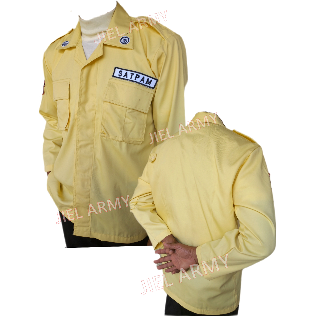 Atasan Baju PDL Satpam - Kemeja Satpam Security - Baju PDL Satpam
