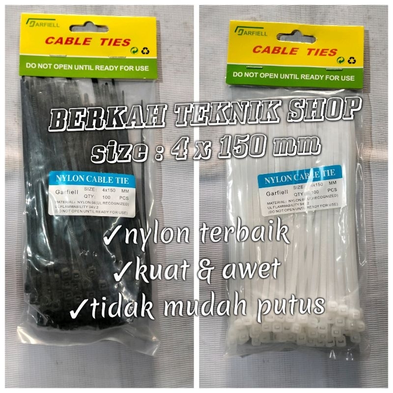 

TALI RIPET KABEL TIE TIES PENGIKAT FIBER PAGAR TALI SERBA GUNA