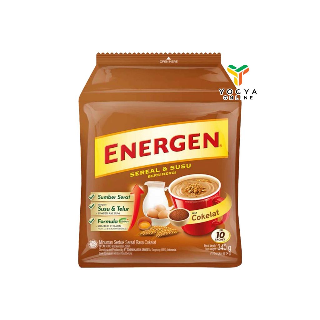 

Energen Susu Sereal Coklat / Chocolate Bag 10X34 G