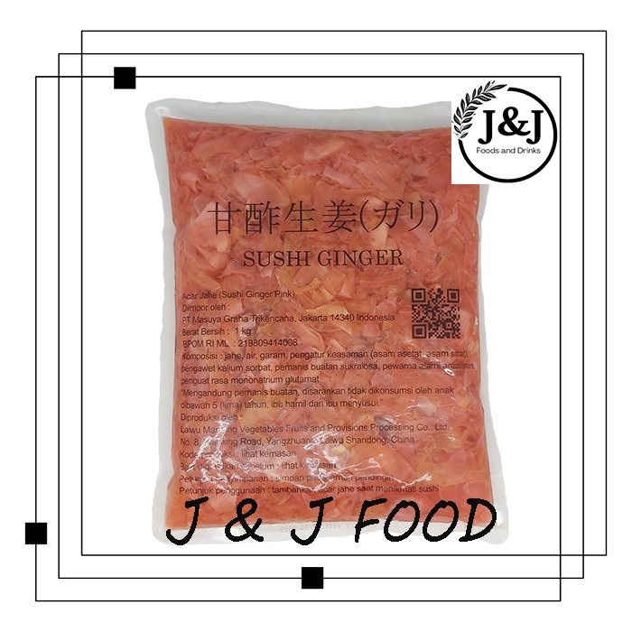 

Sushi Ginger Pink / Acar Jahe 1Kg