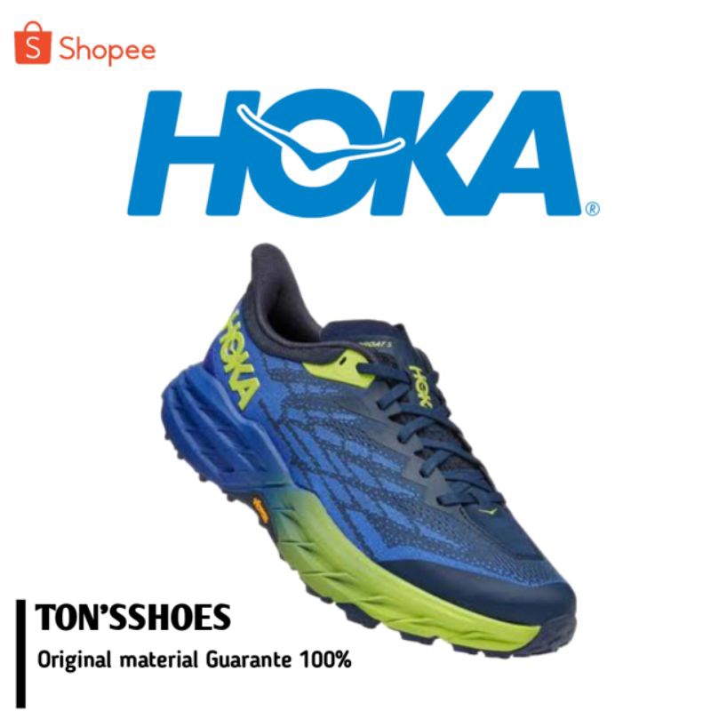 Sepatu Tracking Hoka One Speadgoat 5 Trail Navy Premium Quality