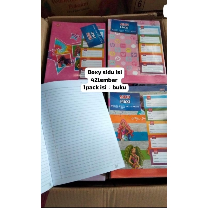 

BUKU TULIS BOXY SIDU 42 LEMBAR BUKU TULIS MAXI CAMPUS BIGBOS