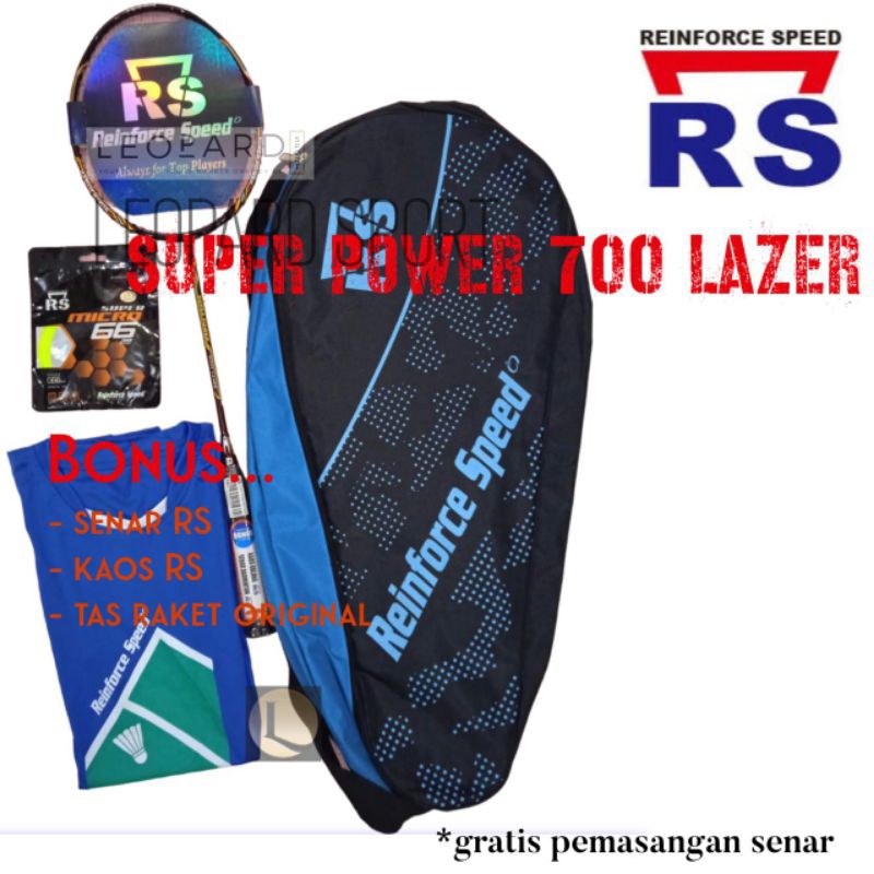 Raket Badminton RS SUPER POWER SP 700 Laser / Raket RS