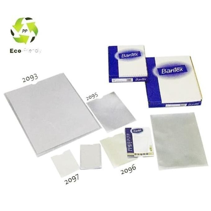 

Bantex Pocket A5 0,12mm Card Holder (Per Pcs) - 2095 08 (pcs)