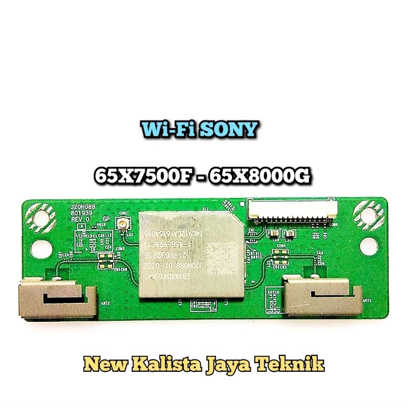 MODUL WIFI TV SONY 65X7500 65X8000 ORIGINAL WI-FI BLUETOOTH SONY KD-65X7500F KD-65X8000G WIFI SONY 6
