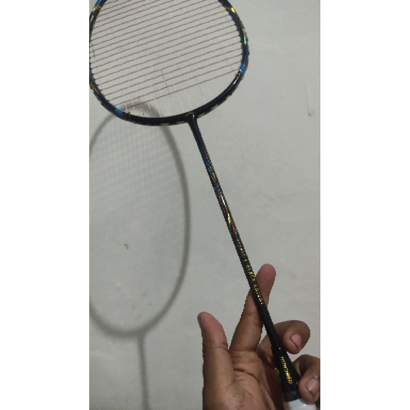 Raket Badminton Hundred Atomic X Black knight original Second Like new