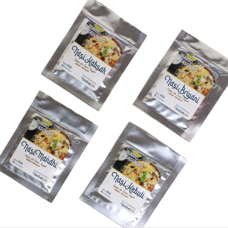

Bumbu Instan Nasi Arab 10gr