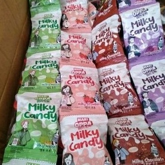 

TERUPDATE Permen susu milky candy mari oppa rasa MELON murah