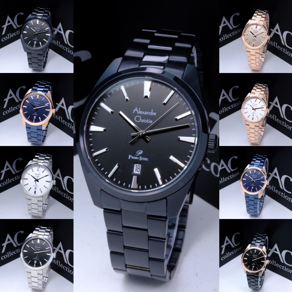 ORIGINAL Jam Tangan Pria/Wanita Alexandre Christie AC 1035 / AC1035 Garansi 1 Tahun