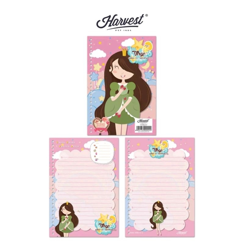 

Isi binder Harvest Zodiak/ loose leaf A5 Zodiac