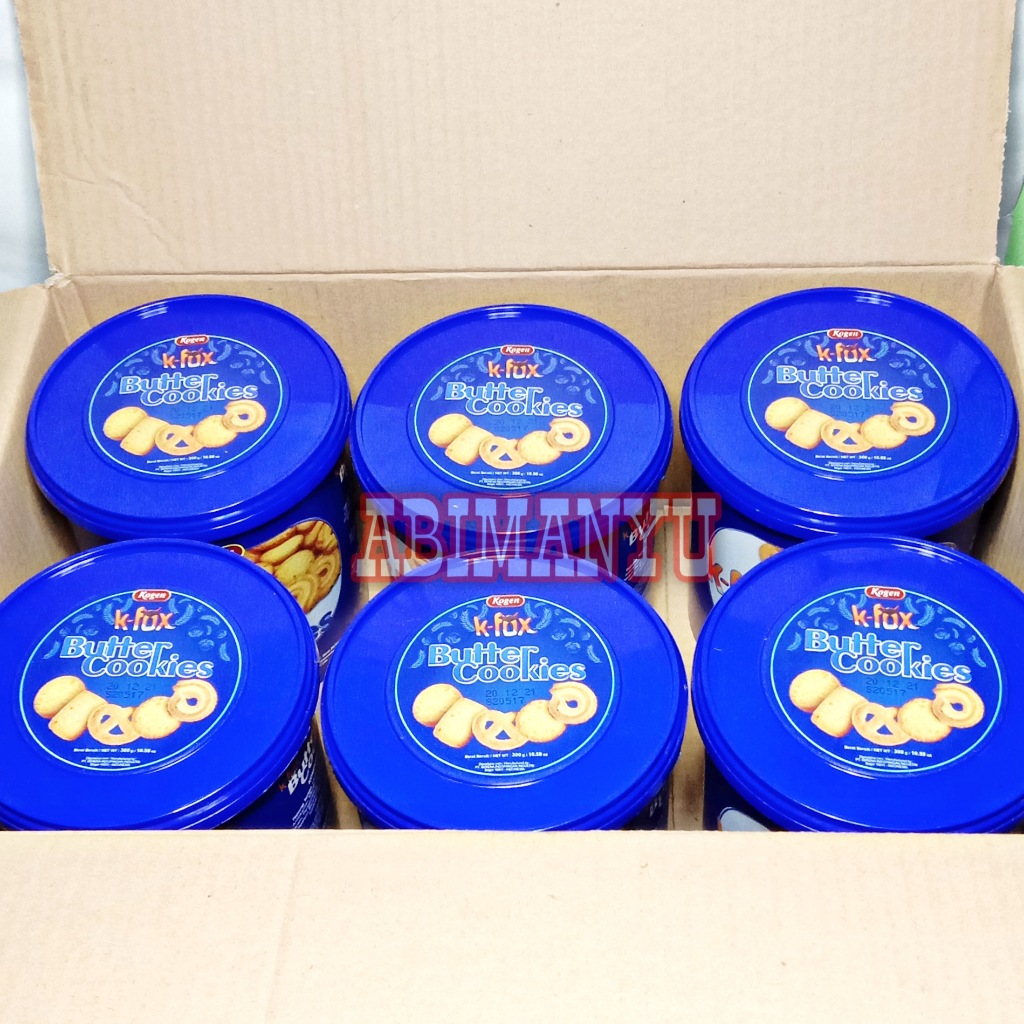 

kfox kogen buttercookies 1 dus isi 6