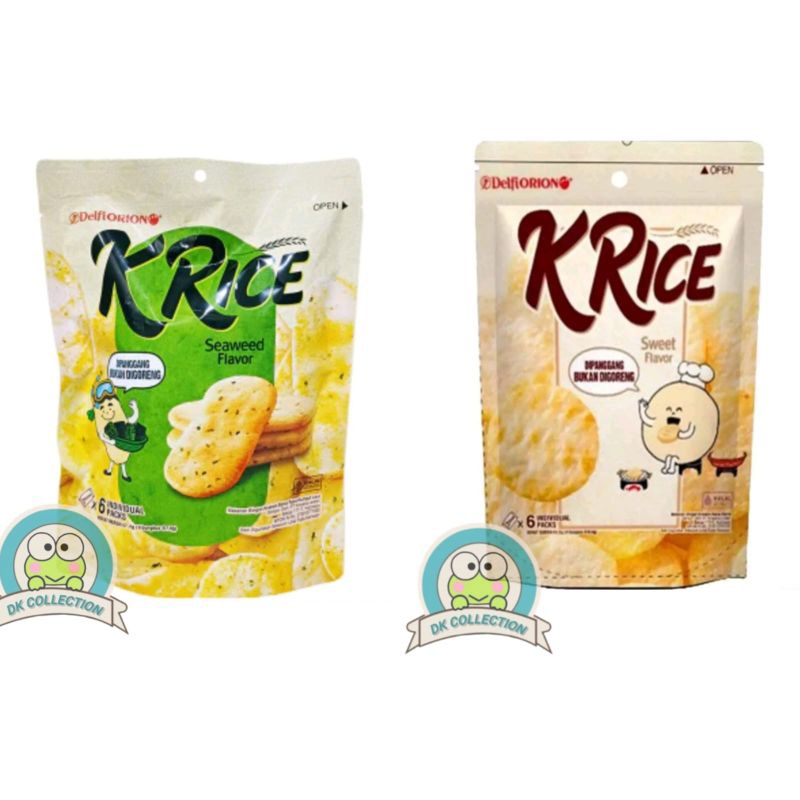 

❀ DK COLLECTION'S ❀ Delfi Orion K Rice Isi 6/SNACK/cemilan_sehat/Makanan ringan