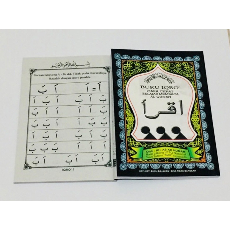 PROMO buku IQRO cara cepat membaca ALQURan