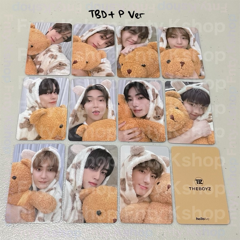 Benefit / Bene / POB PC Hello Live Teddy Bear Doll + Pajama - The Boyz 2nd Album [PHANTASY] Pt.3 Lov