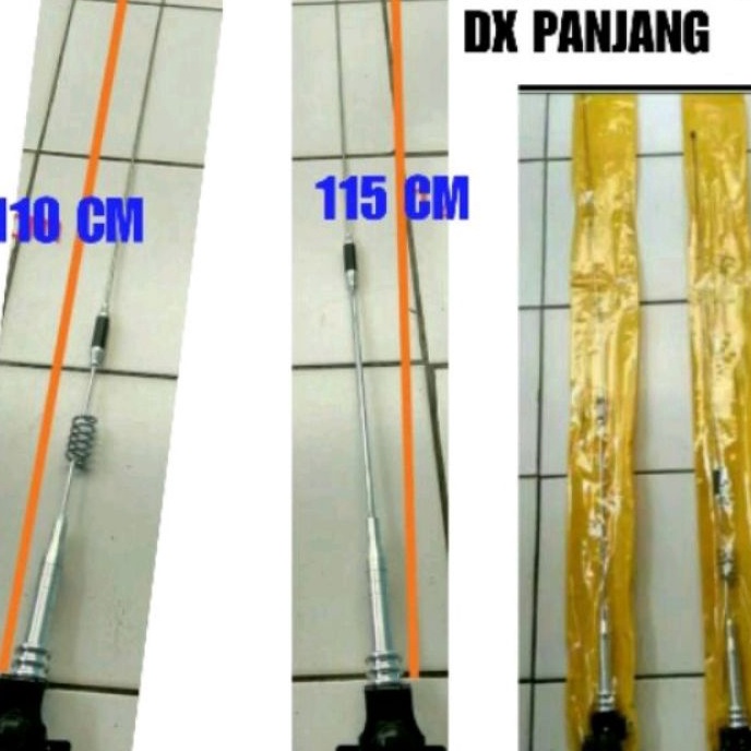 Grosir antena mobil panjang 1 meter antena dx antena mobil panjang universal model jepit antena besi