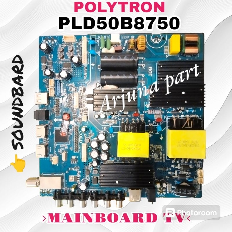 MAINBOARD TV POLYTRON PLD50B8750 / MB TV POLYTRON PLD50B8750 / MESIN TV POLYTRON PLD50B8750 / MODUL 