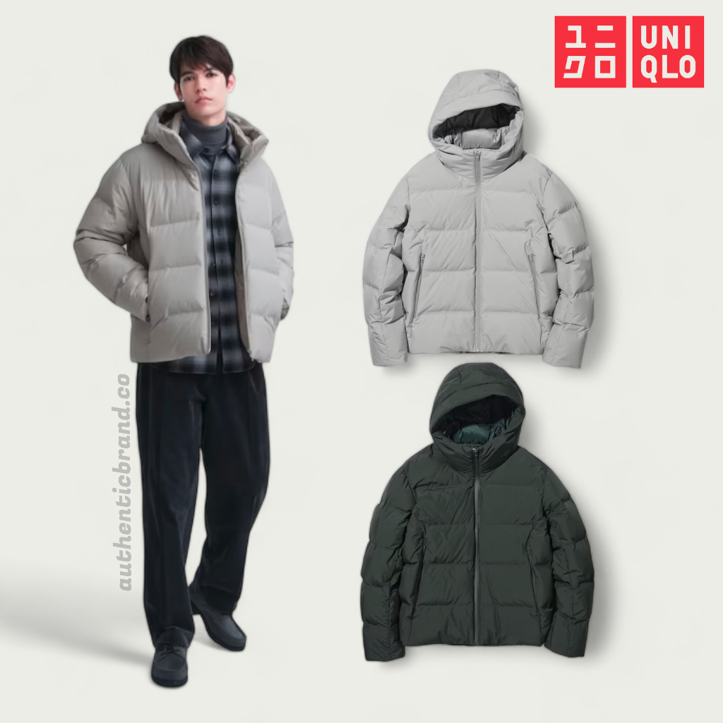 Jaket Parka Seamless Down (3D Cut) UNIQLO | Uniqlo Seamless Down Jacket For Men's