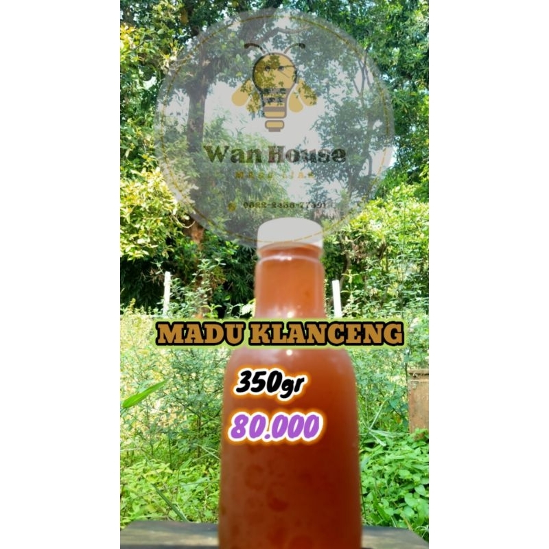 

MADU KLANCENG 350gram MURNI TANPA CAMPURAN