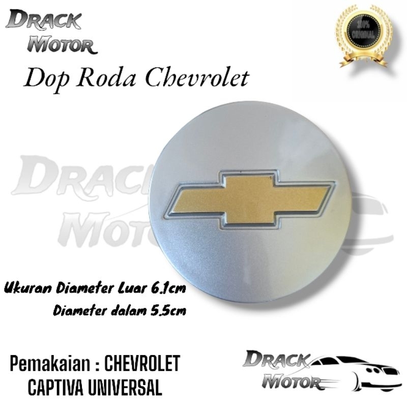 TUTUP VELG TUTUP BAN DOP RODA CHEVROLET CAPTIVA UNIVERSAL ORIGINAL