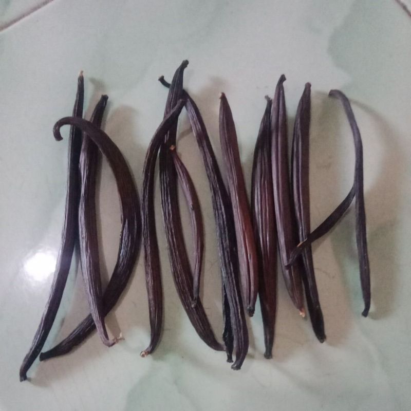 

Vanili kering untuk per biji valela Bean kering premium kualitas