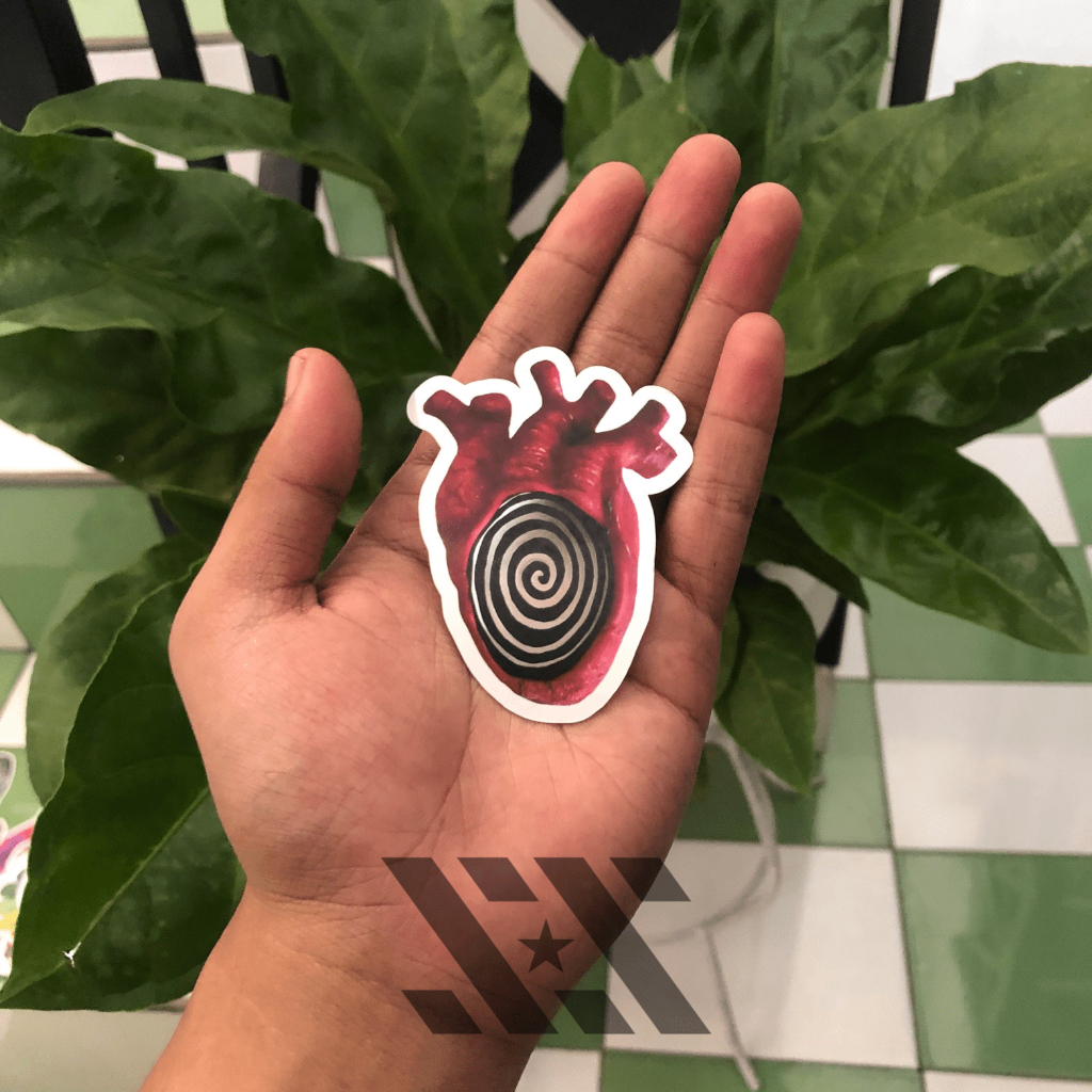 

STICKER AESTHETIC / STICKER HELM / STICKER TUMBLR / STICKER LAPTOP / STICKER HP / STICKER WATERPROOF “TRIPPY HEART”