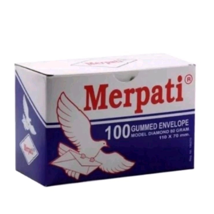 

(1Box)Amplop Merpati Kecil Ukuran 110×70 mm/Amplop Putih Kondangan/Amplop Kecil isi 100 Lembar